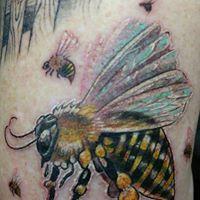 Tattoos - Realistic Bees - 130924